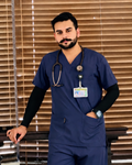 Executive Unisex Scrubs MD-83 (Navy Blue)
