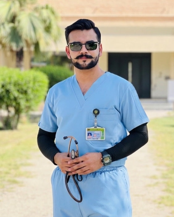 Executive Unisex Scrubs MD-84 (Sky Blue)