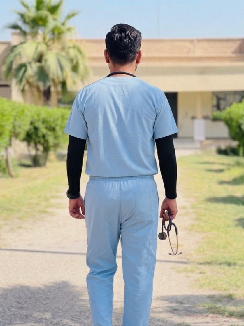 Executive Unisex Scrubs MD-84 (Sky Blue)